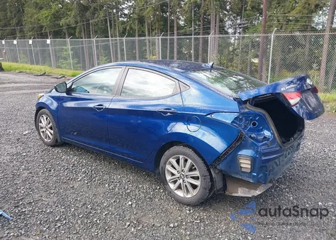 2015 Hyundai Elantra Se from USA, damaged, VIN 5NPDH4AE1FH594041